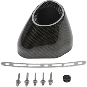 YOSHIMURA End Cap Kit Right Side R77 Rh Cf Slash-cut
