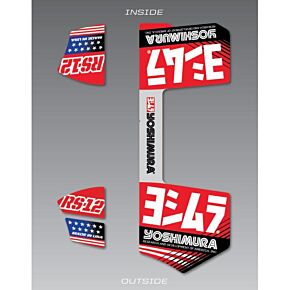 YOSHIMURA Rs-12 Muffler Decal Set