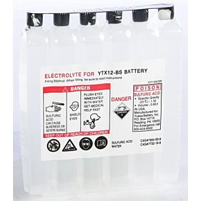 YUASA Electrolyte Pack Ytx12-bs Ea/ Acid Pack Ytx12-bs