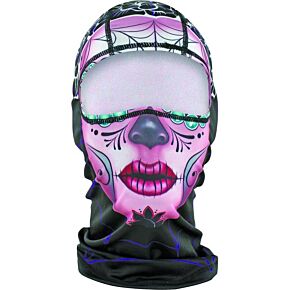 ZAN Balaclava Polishedyester Sugar Skull
