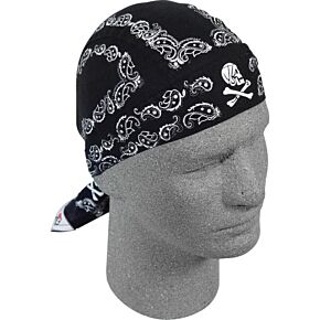 ZAN Flydanna Skull Paisley Black