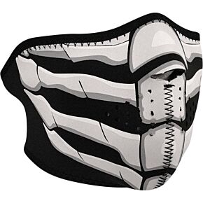 ZAN Half Face Mask Glow-in-dark Bone Breath