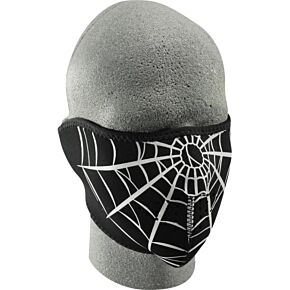 ZAN Half Face Mask Spider Web