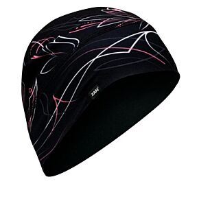ZAN Sportflex Helmet Liner/beanie Pinstripe Heart