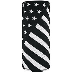 ZAN Sportflex Motley Tube Black & White Flag