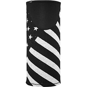 ZAN Sportflex Windproof Motley Tube Black & White Flag