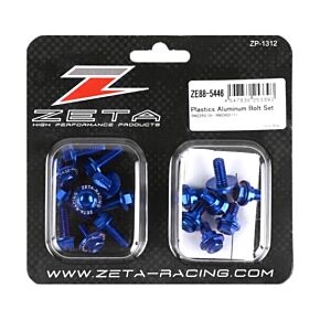 ZETA Aluminum Bolt Kit Blue