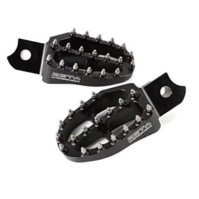 ZETA Aluminum Footpegs Black