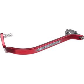 ZETA Armor Handguards Bend Red 1-1/8"
