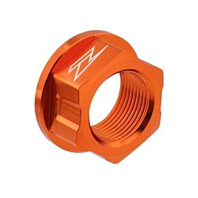ZETA Axle Nut  M22x30-p1.5 H17 Orange