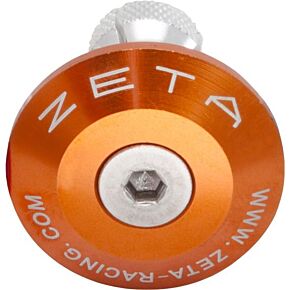 ZETA Bar End Plug Orange 35mm