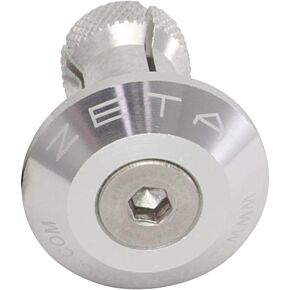 ZETA Bar End Plug Silver