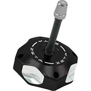 ZETA Billet Gas Cap Black