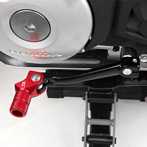 ZETA Forged Shift Lever Red Hon +10mm