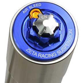 ZETA Front Fork Top Cap Blue