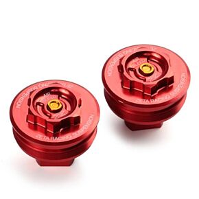 ZETA Front Fork Top Cap Red
