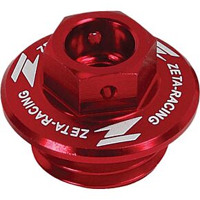 ZETA Oil Filler Plug Red