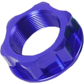 ZETA Steering Stem Nut & Bolt Blue M24x32-p1.0 H12