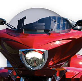 ADJUSTABLE WINDSHIELD SYSTEM FOR VICTORY CROSS COUNTRY (2010 - UP)