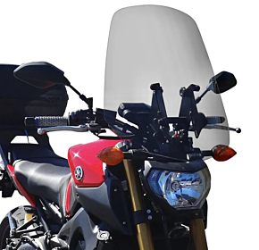ADJUSTABLE WINDSHIELD SYSTEM FOR YAMAHA FZ-09/MT-09 (2013 - 2016)