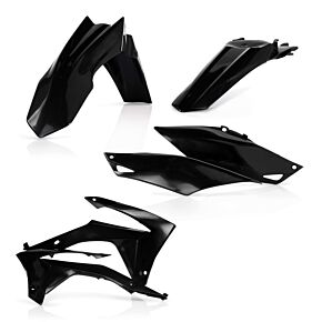 Acerbis Acerbis 14-17 Honda CRF250R/13-16 CRF450R Plastic Kit - Black - 2314400001