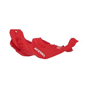 Acerbis Acerbis 2024 Beta RC 250/300 Skid Plate LG - Red - 2985480004