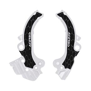 Acerbis Acerbis 2024 KTM SX65 X-Grip Frame Guard - White/Black - 2985891035