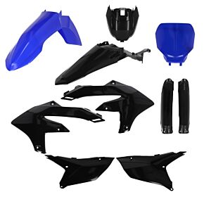 Acerbis Acerbis 2024 Yamaha YZ250F/ 23-24 YZ450F/FX (w/Tank Cover) Full Plastic Kit - Blue/Black - 2979591034