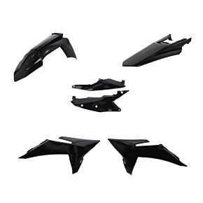 Acerbis Acerbis 2025 KTM 125-450 SX/ SX-F/XC/XC-F Plastic Kit - Black - 2986800001