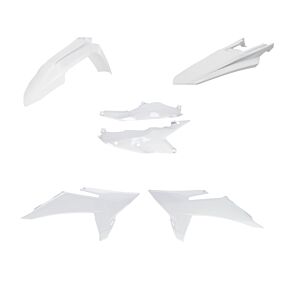 Acerbis Acerbis 2025 KTM 125-450 SX/ SX-F/XC/XC-F Plastic Kit - White - 2986800002