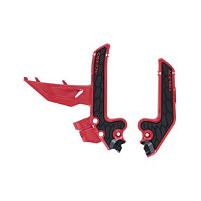 Acerbis Acerbis 2025 KTM SX85/ GasGas MC85 Frame Guards- X-Grip - Red/Black - 2986891018