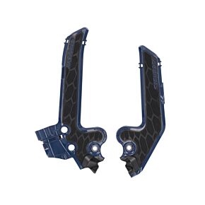 Acerbis Acerbis 2025 KTM TC85 Frame Guards- X-Grip - Blue/Black - 2986931034
