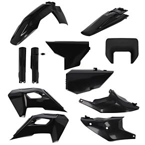 Acerbis Acerbis 2026 KTM 250-501 FE / 125-300 TE Full Plastic Kit - Black - 2988090001