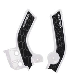 Acerbis Acerbis 23-24 Kove Rally/Rally Pro Frame Guards- X-Grip - White/Black - 2986341035
