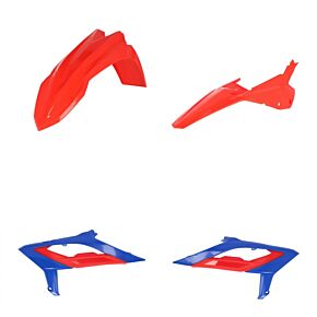 Acerbis Acerbis 23+ Beta RR 125-300 2T/ Racing/ RR 350-480 4T/ RR 350 4T Racing Plastic Kit - Red/Blue - 2979461105