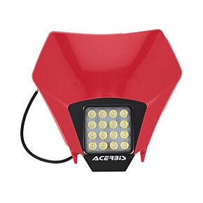 Acerbis Acerbis 24+ Gas Gas EC250/250F/300/350F Headlight VSL - Red - 2987950004