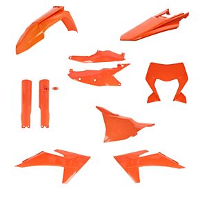 Acerbis Acerbis 24+ KTM EXC/EXC-F/ XC-F/ XC-W/ XCF-W/ XW-F Full Plastic Kit - 16 Orange - 2986555226