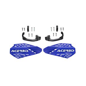 Acerbis Acerbis Linear Vented Handguard - Blue/White - 2987611006