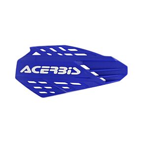 Acerbis Acerbis Linear Vented Repl. Cover Handguard - Blue/White - 2987621006