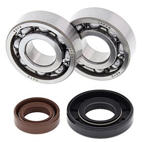 All Balls Racing All Balls Racing 02-03 KTM JR ADV 50 Crank Shaft Bearing Kit - 24-1101