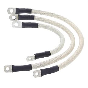 All Balls Racing All Balls Racing 04-06 Harley-Davidson FXD Super Glide Battery Cable Kit Clear - 79-3013