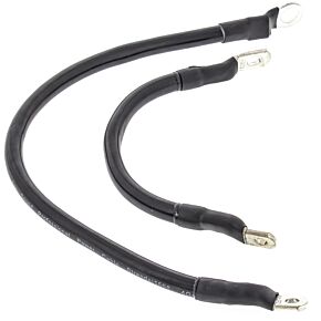 All Balls Racing All Balls Racing 66-77 Harley-Davidson FLH Electra Glide Battery Cable Kit Clear - 79-3006