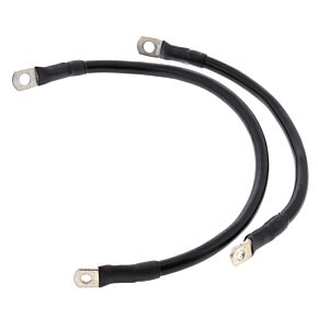 All Balls Racing All Balls Racing 81-86 Harley-Davidson XL Battery Cable Kit Black - 79-3010-1