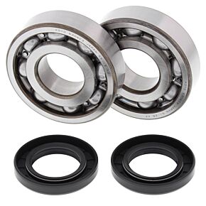 All Balls Racing All Balls Racing 83-04 Kawasaki KX500 Crank Shaft Bearing Kit - 24-1011