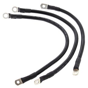 All Balls Racing All Balls Racing 86-88 Harley-Davidson FXR Super Glide Battery Cable Kit Black - 79-3003-1