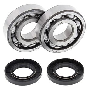 All Balls Racing All Balls Racing 87-88 Kawasaki KXF250 Tecate Crank Shaft Bearing Kit - 24-1040