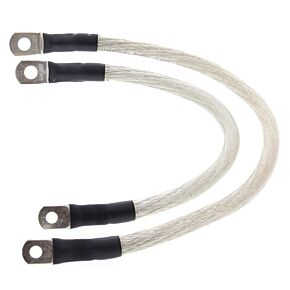 All Balls Racing All Balls Racing 89-94 Harley-Davidson FXLR Low Rider Custom Battery Cable Kit Clear - 79-3004