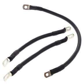 All Balls Racing All Balls Racing 95-98 Harley-Davidson FXD Super Glide Battery Cable Kit Black - 79-3005-1