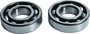 All Balls Racing All Balls Racing 98-01 Yamaha YFM600 Grizzly Crank Shaft Bearing Kit - 24-1057