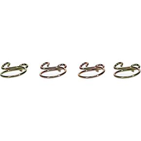 All Balls Racing All Balls Racing Hose Clamps - 4 Pack (Uses FS013-0018 Clamps) - FS00048